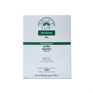 Ocealgue Clay Green Illite Superfine 300 G | Argile Clay