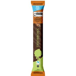 Theobroma Chocolat au Lait 38% Caramel Salé & Quinoa Croquant 31 g