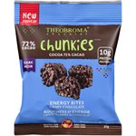 Theobroma Chocolat Chunkies Energy Bites Crispy Chocolate Cocoa 72 % 37g