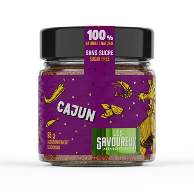 Les Savoureux Assaisonnement Cajun 95G