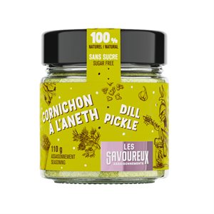 Les Savoureux Assaisonnement Cornichon À L'Aneth 110G