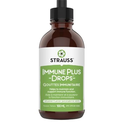 Strauss Naturals Immune Plus Drops 100ml