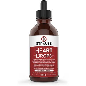 Strauss Heart Drops Cinnamon 100ml