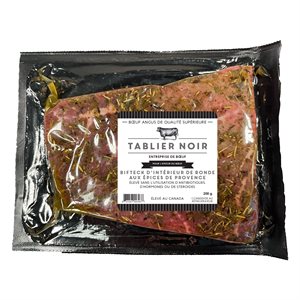 TABLIER NOIR INSIDE ROUND STEAK WITH PROVENCE SPICES 200GR