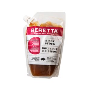 Beretta Bouillon de bison congelé ABF 1L