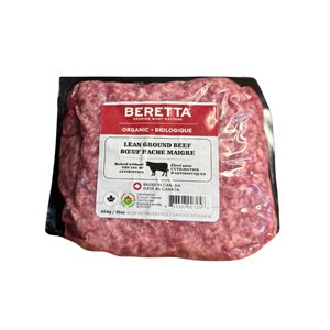 Beretta Organic Lean Ground Beef 454g