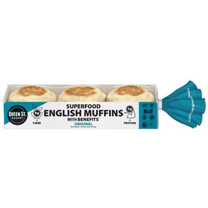 Queen Street Bakery Muffin Anglais Original 6un / 432g