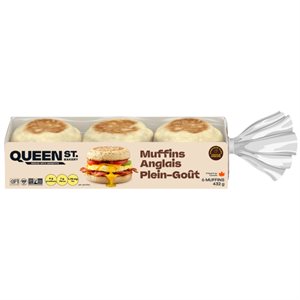Queen Street Bakery Muffin Anglais Tout Garni 6un / 432g
