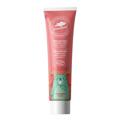 Green Beaver Dentifrice Naturapeutique Enfant Peut être avalé (Fraise) 100g