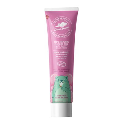 Green Beaver Dentifrice Naturapeutique Enfant Peut être avalé Gomme Balloune 100g