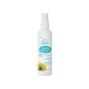 Organic SPF27 Adults Spray Sunscreen 90ml