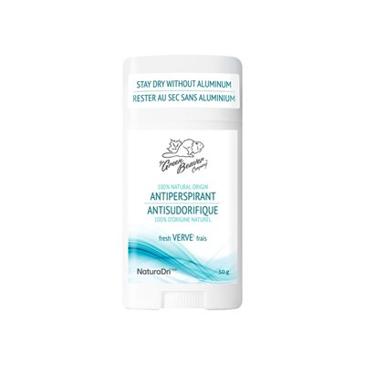 Green Beaver antiperspirant stick Verve 50g