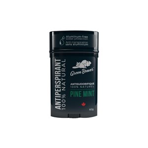 Green Beaver Antitranspirant menthe pin 60 g