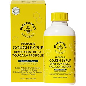 Beekeeper's Naturals Propolis Cough Syrup 118ml