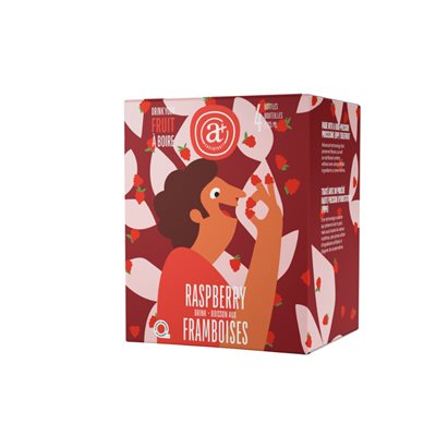 A+ Superfruit Boisson aux Framboises 4 x 125 ml