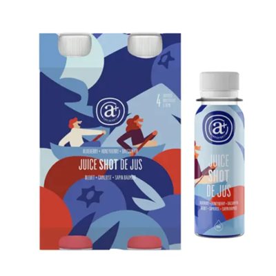 A+ Superfruits Shots De Jus Bleuet Camerise Sapin Baumier 4x70ml A+ Superfruits Shots De Jus Bleuet Camerise Sapin Baumier 4x70ml
