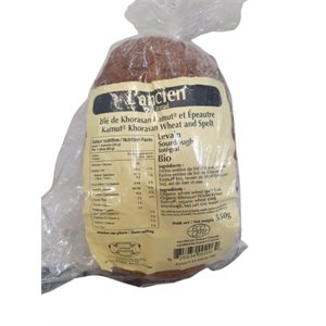 FOURNIL ANCESTRAL ORGANIC KAMUT SPELT BREAD 500GR