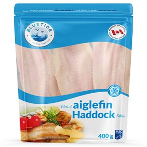 Blue Tide Canadian Haddock Fillets 400g