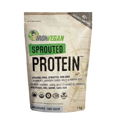 Iron Vegan Protein Sprouted Naturelle 1Kg 1 KG