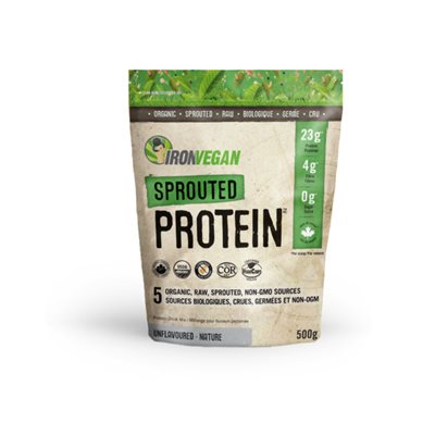 Iron Vegan Protein Sprouted Naturelle 500G 500 GR