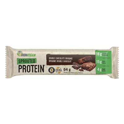 Iron Vegan Proteine Barre Germe Double Chocolat