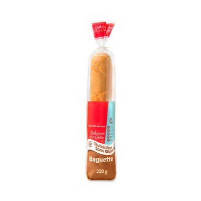 Delicious without Gluten Baguette 220g