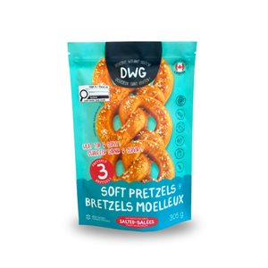 Delicious Without Gluten Soft Pretzels 305G