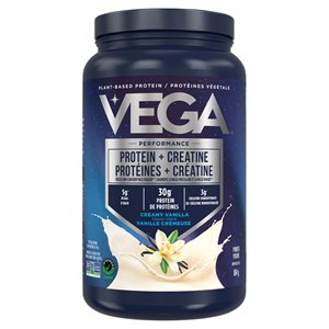 Vega Performance Planted based Protein+ Creatine shake-Vanilla 864g