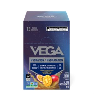 Vega Hydratation Mangue Fruits Passion 12x5.3g sachets