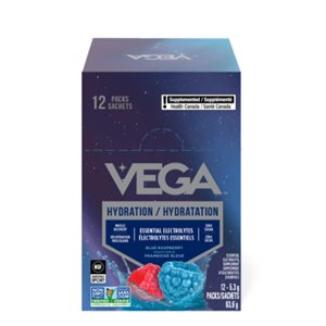 Vega Hydratation Framboise Bleue 12x5.3g sachets