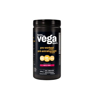 Vega Sport Sugar-Free Pre-Workout Energizer Acai Berry 540g