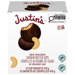 Justin's Dark Choc Cashew Cups