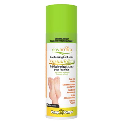Novarnica Antidouleur hydratante pour les pieds pompe 118ml Novarnica Antidouleur hydratante pour les pieds pompe 118ml