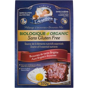 Cuisine L'Angélique Mélange Brownie Tante Brigitte Bio 370g