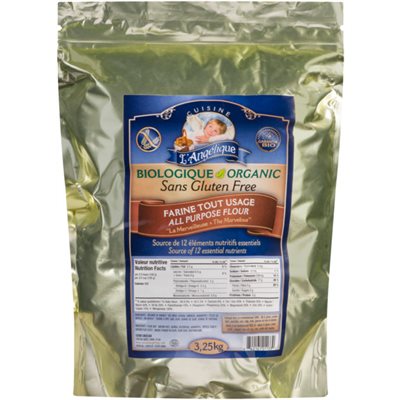 Cuisine L'Angelique Organic All Purpose Flour La Merveilleuse 3.25kg