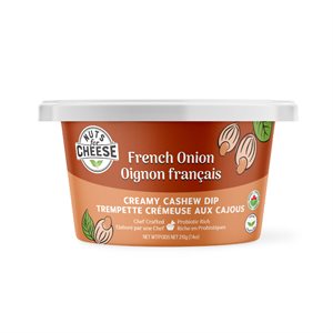 Nuts For Cheese Trempette Crémeuse Aux Cajous Oignon Français Biologique 210G