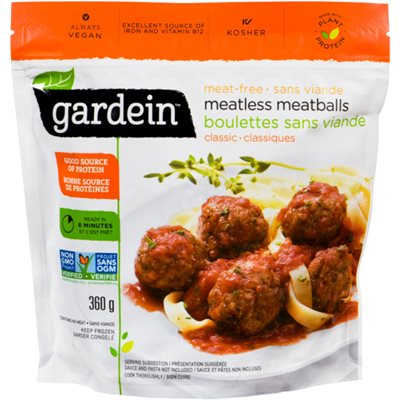 Gardein Meatless Meatballs Classic 360 g 360G