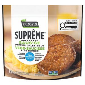 Gardein Suprême Plant-Based Original Breakfast Saus'ge Patties 390g