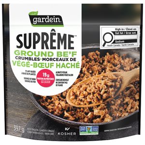 Gardein Suprême Plant-Based Ground Be’f Crumbles 397g