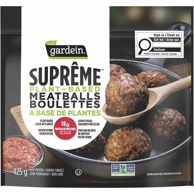 Gardein Supreme Plant-based Meatballs 425g