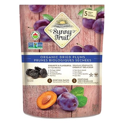 Sunny Fruit Prunes Biologiques Sechees