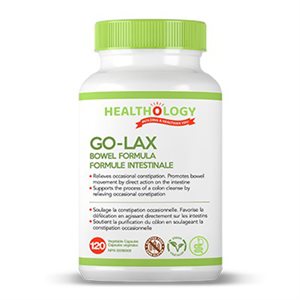 Healthology Go-Lax Bowel Formula 120 Veggie Caps