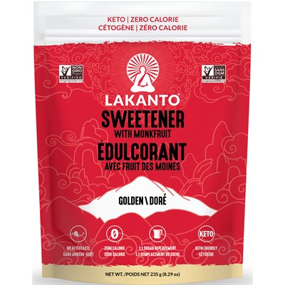 Lakanto Sweetener with Monkfruit Golden 235g 