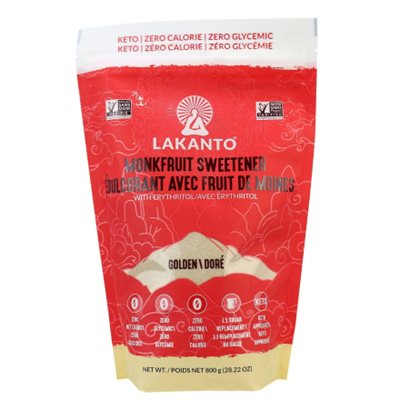 Lakanto Sweetener with Monkfruit Golden 800g