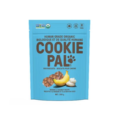 Cookie Pal Biscuit pour chiens Banane Et Noix De Coco