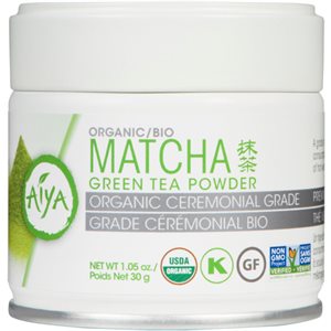 Aiya Matcha Organic Ceremonial Grade Green Tea Powder 30 g 30G