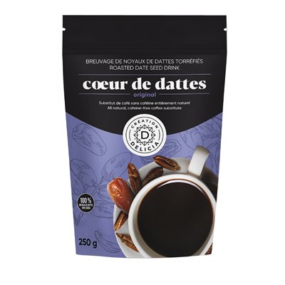Création Delicia Roasted Date Seed Drink Mix (Coffee Substitute) 250g