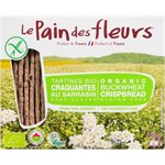 Le Pain des Fleurs Tartines Bio Craquantes au Sarrasin 150 g