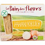 Le Pain des Fleurs Tartines Craquantes Bio Oignon 150 g