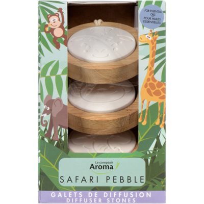 Le Comptoir Aroma Galets de Diffusion Parfumables Safari Pebble